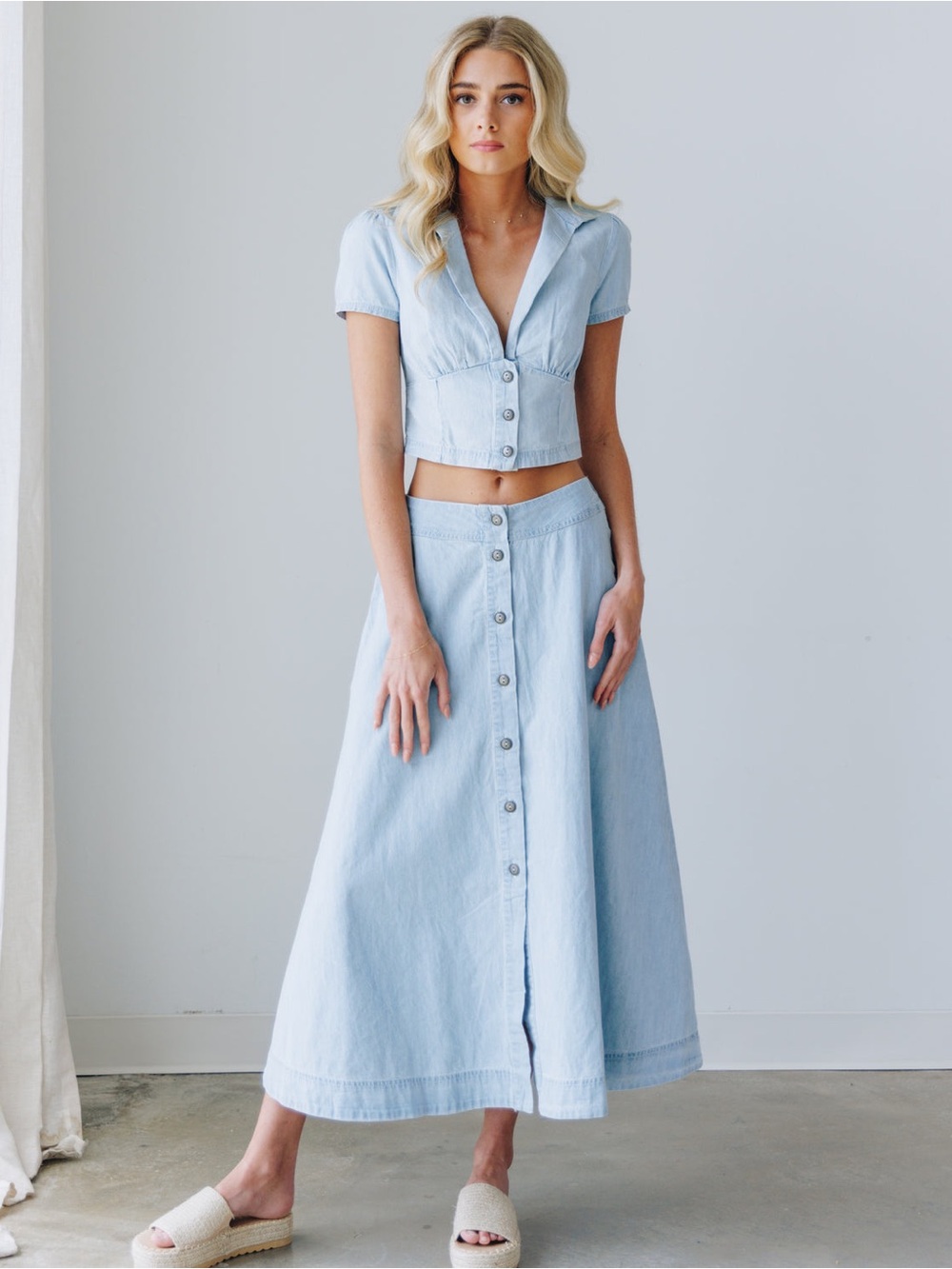 FREE PEOPLE Easy Does It Skirt L - Picture 2 of 4